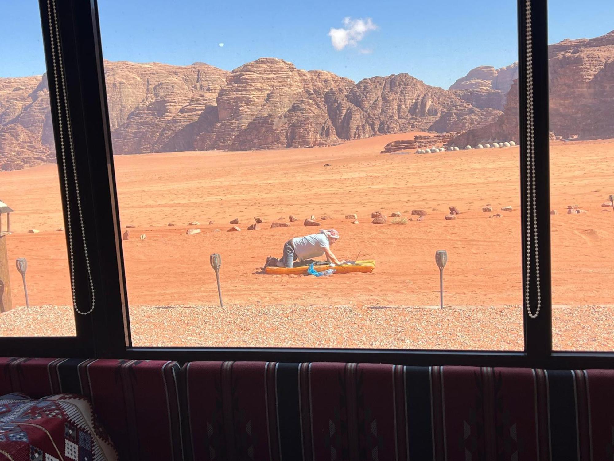 Вилла Milky Way Bedouin Camp Вади-Рам Экстерьер фото